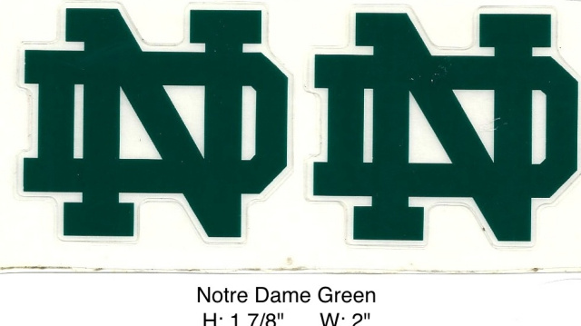 Notre Dame ND Green